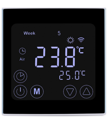 Termostato Frío/Calor contacto seco Blanco Zigbee HT22